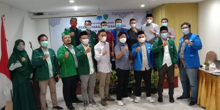 PMII dan HIMMAH Sumut Gelar FGD Pemeliharaan Kamtibmas dengan Moderasi Agama