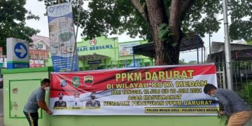 Polsekta Medan Area Siap Berkontribusi Sukseskan PPKM Darurat
