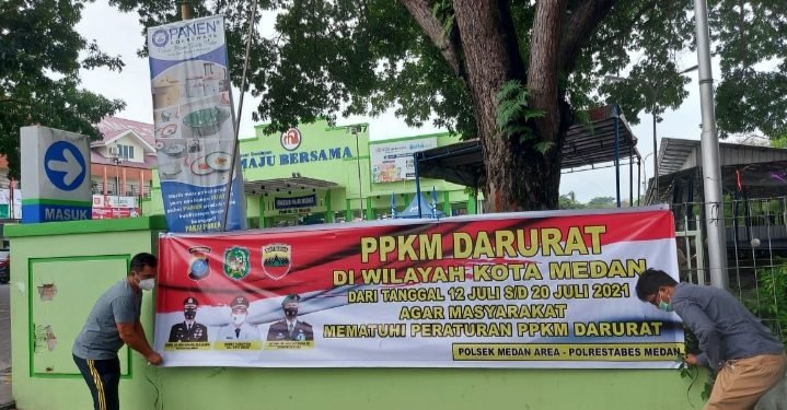 Polsekta Medan Area Siap Berkontribusi Sukseskan PPKM Darurat
