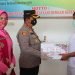Kapolres Batu Bara bersama Bhayangkari & KSJ bagikan nasi kotak beserta Sembako ke RSUD Batu Bara
