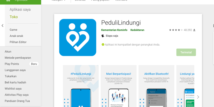 Tanpa keluar rumah, ini cara pendaftaran vaksin Covid-19 online di Pedulilindungi.id