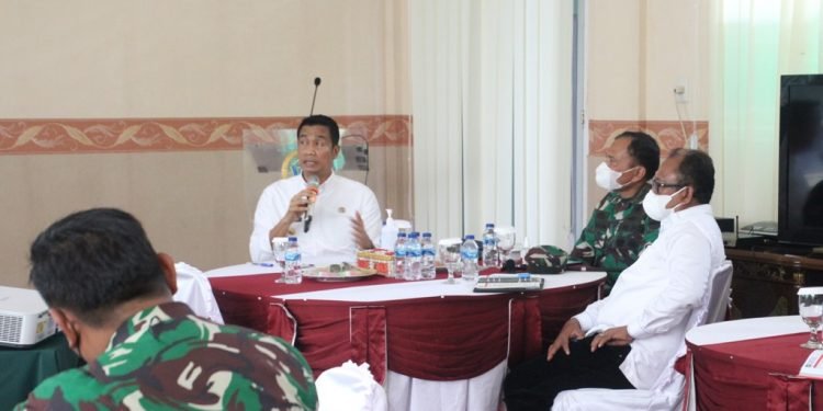 Walikota Pematangsiantar Ikuti Rapat Pencegahan Penularan COVID-19 di Wilayah Korem 022