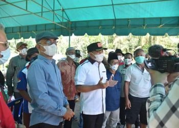 Diduga Tanggul PTPN IV dan PT Socfindo Tidak Diperhatikan, Banjir Meluap Ke Sawah Warga