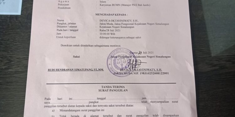 Management PKS Bah Jambi Tegaskan Tak Pernah Kompromi dengan Pencuri