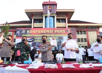 Polda Sumut Berhasil Ungkap 5 Perampok Toko Emas di Pajak Simpang Limun