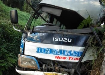 Laka Tunggal, Penumpang Bus Betahamu Meninggal Dunia