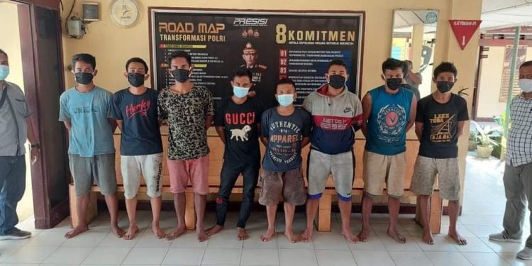 Polsek Serbelawan Ringkus Pencuri Jaringan Kabel Milik PLN Senilai 276 Juta