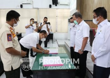 Pj. Sekda Kota Pematangsiantar Buka Rapat Koordinasi Pemerintahan (Rakorpem) Kota Pematangsiantar
