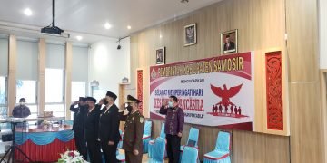 Bersama Forkopimda, Bupati Samosir Ikuti Secara Virtual Peringatan Hari Kesaktian Pancasila