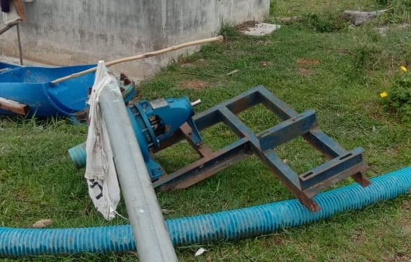 Pompa Air di Desa Pakpahan Dusun Sosor Pasir Onanrunggu Bantuan Pemerintah Mangkrak