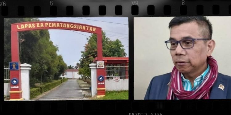 Dugaan Kalapas Kls IIa Pematangsiantar “Bermain Mata” Dengan Tahanan Terkait Peredaran Narkoba di Lapas Jadi Noted DPR