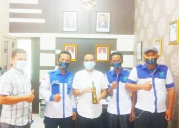PMKM Prima Indonesia DPC Kota Medan Jalin Hubungan Silaturahmi dengan Camat Medan Amplas