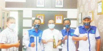 PMKM Prima Indonesia DPC Kota Medan Jalin Hubungan Silaturahmi dengan Camat Medan Amplas