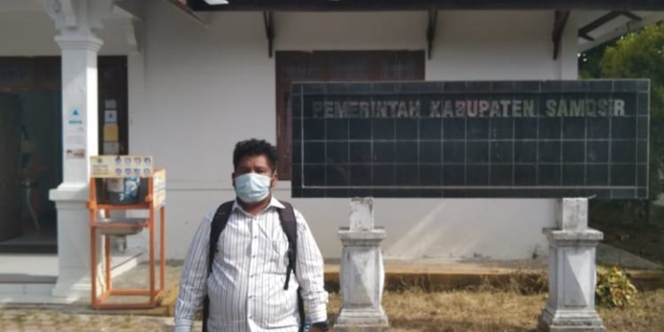 Seperti Kuburan, Kantor PBD Samosir Tak Berpenghuni Saat Jam Kerja