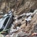 Tak kunjung Diperbaiki, Ruas Jalan Amblas Siantar – Saribudolok Telan Mobil Wuling BK 1821 CAA