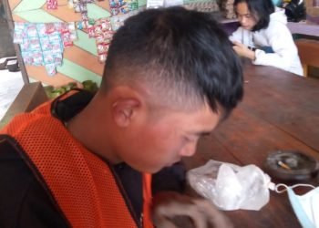 Tak Disiplin K3, Pekerja Buruh Balai Wilayah Sungai Sumut Kena Pentalan Batu dan Dilarikan ke Klinik