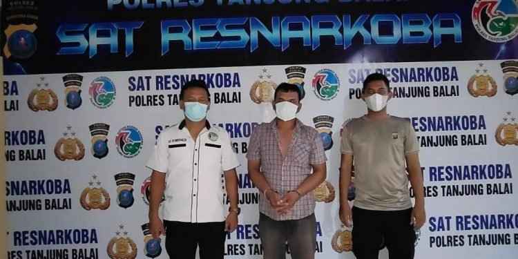 NYM Diringkus Sat Resnarkoba Polres Tanjung Balai Dengan Barang Bukti Sabu