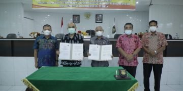 Bupati Buka Rapat Koordinasi Triwulan III TPID Kabupaten Asahan Tahun 2021