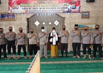 Dengan Meneladani Akhlak Dan Kepemimpinan Nabi Muhammad SAW Kita Wujudkan Polri yang Presisi