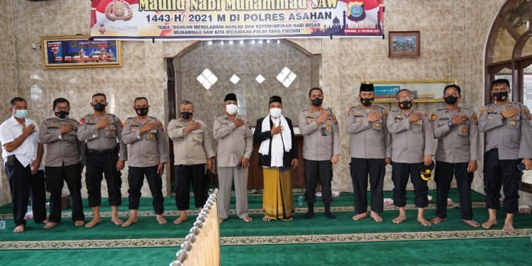Dengan Meneladani Akhlak Dan Kepemimpinan Nabi Muhammad SAW Kita Wujudkan Polri yang Presisi