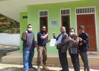 Dukung Fasilitas Wisata Kera Sibaganding, PT TPL Serahkan Bangunan Moshola Al-Musanif