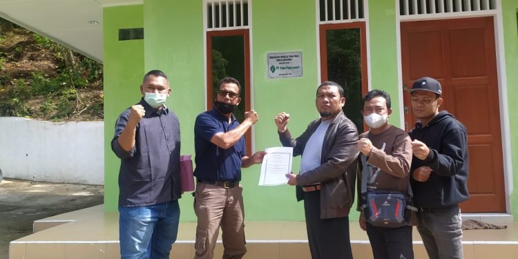 Dukung Fasilitas Wisata Kera Sibaganding, PT TPL Serahkan Bangunan Moshola Al-Musanif