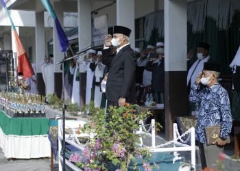 Diikuti 18 Pondok Pesantren, Bupati Asahan Pimpin Langsung Upacara HSN ke 6