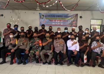 Kapolsek Sei Kepayang Bersama Para Tokoh Komitmen Basmi Narkoba