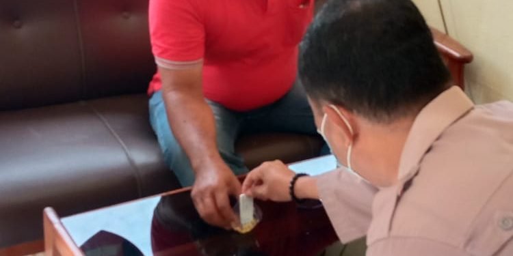 Polsek Pulau Raja Gelar Tes Urine dan Riksa Senpi Dadakan