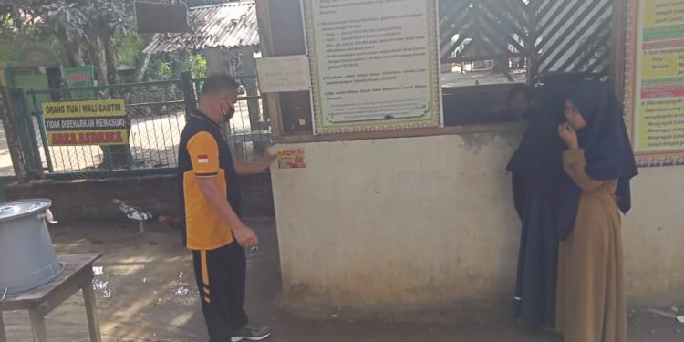 Kapolsek Bandar Pulau Gencarkan PRM di Pesantren Darul Fallah
