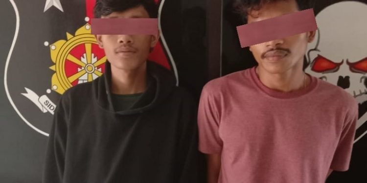 Modus Beli Rokok, Dua Pria ini Gelapkan Sepedamotor Buat Tambah Penghasilan