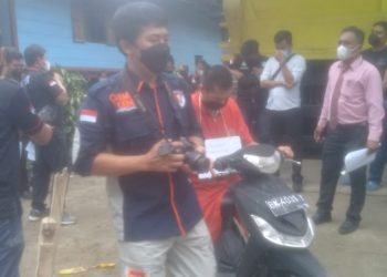 Rekonstruksi Pembunuhan Janda Tua di Tomok Digelar
