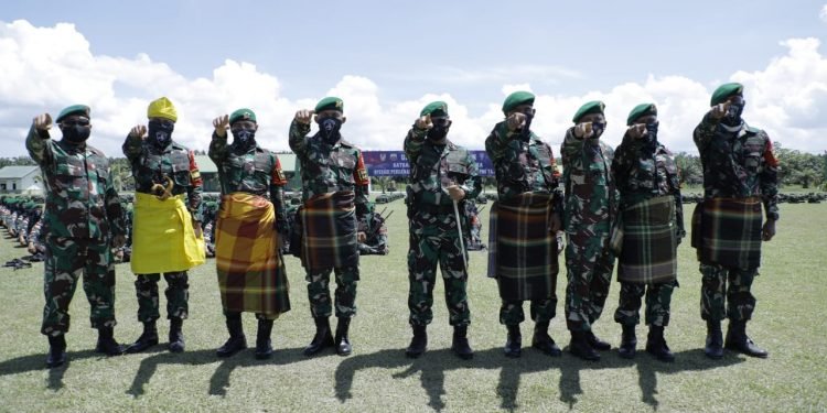 Wakil Bupati Asahan Hadiri Upacara Pengantaran Satgas Yonif 126/KC dalam Rangka Operasi Pengamanan Perbatasan Sektor Utara RI-PNG