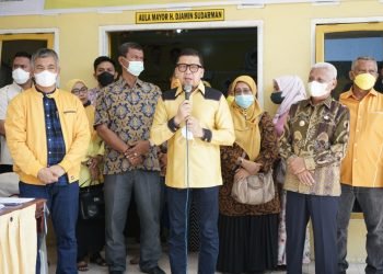 Ketua Komisi II DPR RI Beserta Bupati Asahan Tinjau Pelaksanaan Vaksinasi Covid-19 di DPD Partai Golkar Kabupaten Asaha