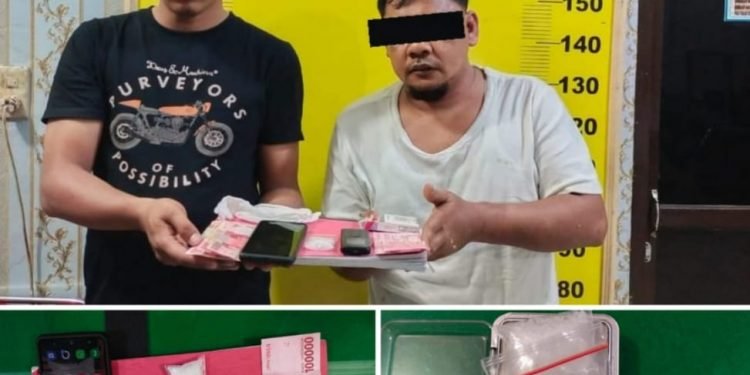 Dua Pria Diduga Edarkan Sabu Diamankan Satnarkoba Polres Asahan