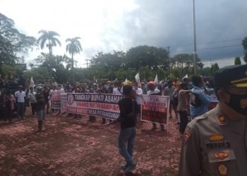 POSPERA Tuntut Bupati Asahan Cabut SK Nomor 438 Tahun 2010 Tentang Pengelolaan Hutan Tanaman Rakyat