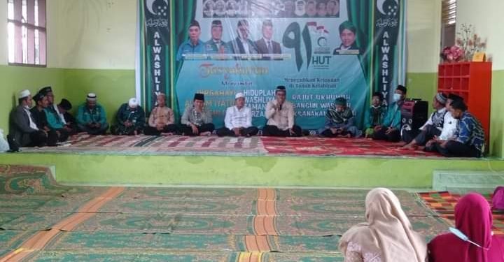 HUT ke – 91 Tahun 2021, Pengurus Daerah Al Washliyah Pematangsiantar Laksanakan Tasyakuran, Dzikir dan Doa Bersama