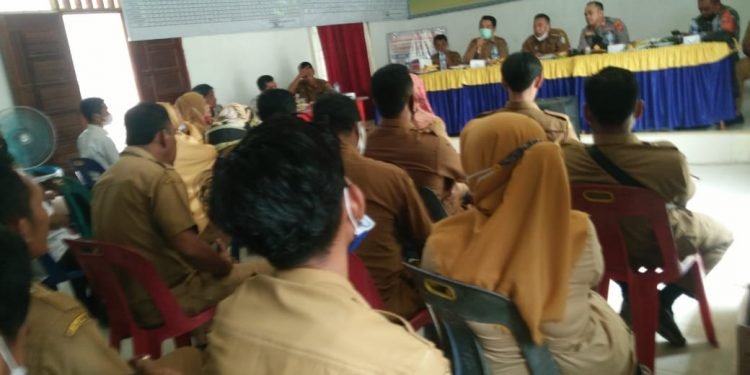 Polsek Lima Puluh Gencar Ajak Masyarakat Vaksin