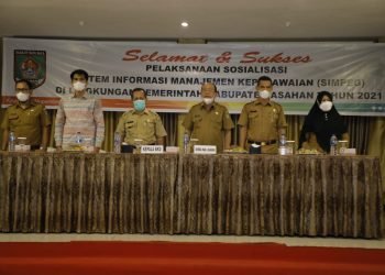 Pemerintah Kabupaten Asahan Gelar Sosialisasi SIMPEG Tahun 2021