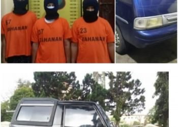 Komplotan Maling Mobil Spesialis Beraksi di Halaman Parkir Perumahan Diringkus Polisi