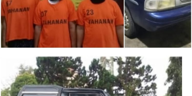 Komplotan Maling Mobil Spesialis Beraksi di Halaman Parkir Perumahan Diringkus Polisi