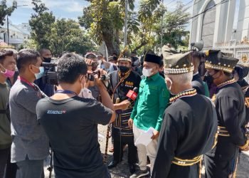 PT. DPM Diduga Zolimi Tanah Adat, Himmah Sumut Geruduk Kantor Gubernur Sumut…