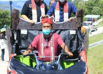 Kunker ke Samosir, Kemenparekraf Sandiago Uno : Wisata Huta Tinggi Memiliki Potensi yang Lengkap