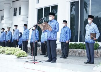 Pemkab Asahan Gelar Upacara Peringatan Hari Pahlawan Tahun 2021