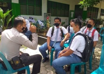 Program Polisi Rindu Masyarakat Polres Asahan Sosialisasi Bahaya Narkoba Kepada Siswa