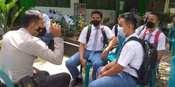 Program Polisi Rindu Masyarakat Polres Asahan Sosialisasi Bahaya Narkoba Kepada Siswa
