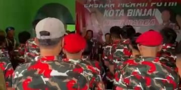 Ketua Markas Daerah LMP Sumut Berikan SK Kepada Ketua Markas Cabang LMP Binjai