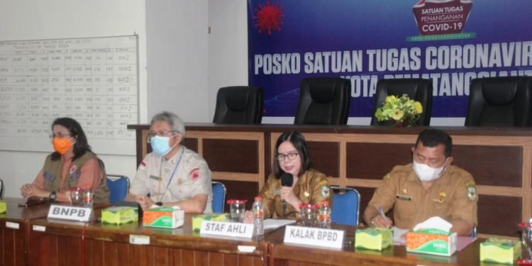 Wali Kota Pematangsiantar Buka Kegiatan Sosialisasi Penyelenggaraan Penanggulangan Bencana Melalui Pemetaan Kerjasama Tahun 2021