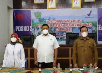 Sekda Kota Pematangsiantar Ir.Zubaidi.M.Si Hadiri Acara Monitoring dan Evaluasi Program Intervensi Keamanan Pangan Badan POM Tahun 2021 di Kota Pematangsiantar
