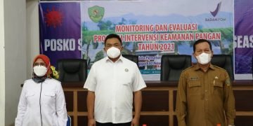 Sekda Kota Pematangsiantar Ir.Zubaidi.M.Si Hadiri Acara Monitoring dan Evaluasi Program Intervensi Keamanan Pangan Badan POM Tahun 2021 di Kota Pematangsiantar
